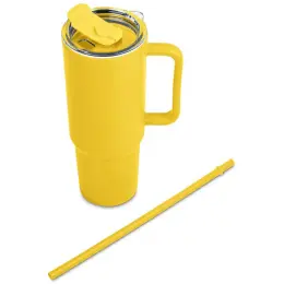 Altitude Texas Plastic Double-Wall Mug Yellow